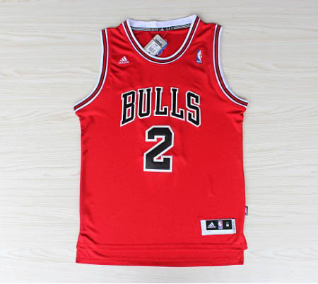 Camiseta Robinson #2 Chicago Bulls Rojo - Haga un click en la imagen para cerrar